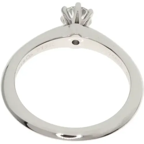 Pre-owned Platinum rings , female, Sizes: ONE SIZE - Tiffany & Co. Pre-owned - Modalova