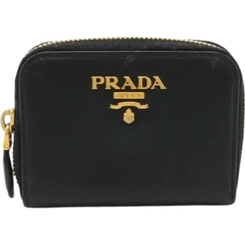 Pre-owned Leather wallets , female, Sizes: ONE SIZE - Prada Vintage - Modalova