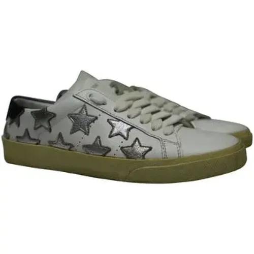 Pre-owned Leather sneakers , female, Sizes: 3 UK - Saint Laurent Vintage - Modalova