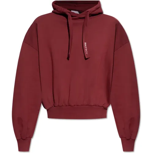 Sweatshirt mit Kissen , Damen, Größe: M - HALFBOY - Modalova