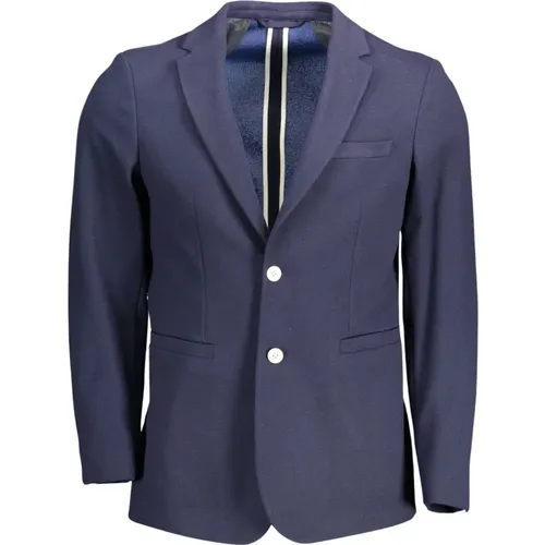 Elee Blaue Slim Fit Jacke , Herren, Größe: M - Gant - Modalova