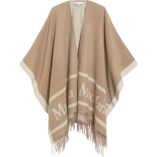 Hilde Poncho , female, Sizes: ONE SIZE - Max Mara - Modalova