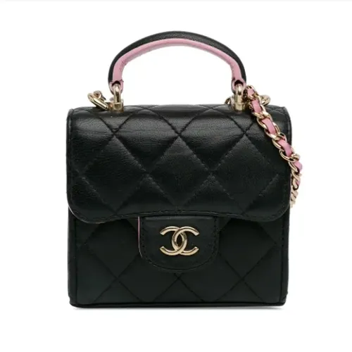 Pre-owned Leather chanel-bags , female, Sizes: ONE SIZE - Chanel Vintage - Modalova