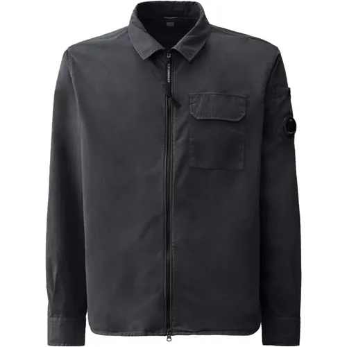 Gabardine Utility Hemd , Herren, Größe: 2XL - C.P. Company - Modalova