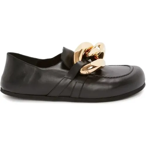 Leather Loafers for Women , female, Sizes: 4 UK, 2 UK - JW Anderson - Modalova