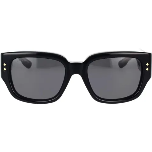 Square Sunglasses Gg1261S 001 , unisex, Sizes: 54 MM - Gucci - Modalova