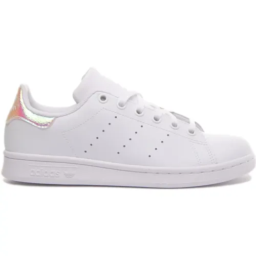 Pink Stan Smith Juniors Sneakers , female, Sizes: 3 2/3 UK - Adidas - Modalova