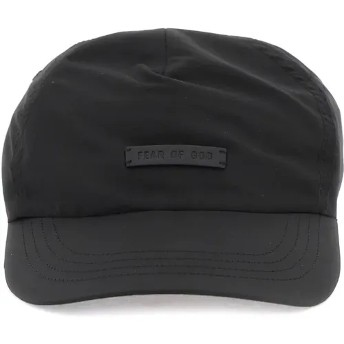 Nylon Baseball Cap For Sport , male, Sizes: S - Fear Of God - Modalova