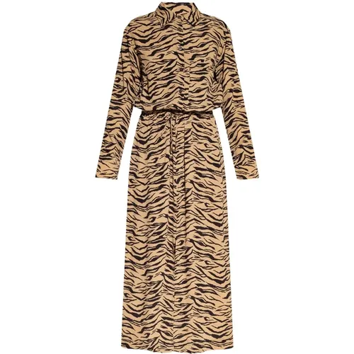 Radial Tiger Dress , female, Sizes: XS - Zadig & Voltaire - Modalova