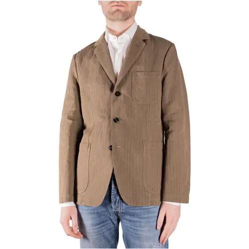Green Samuraki Jacket, Upgrade Your Wardrobe , male, Sizes: L - Aspesi - Modalova