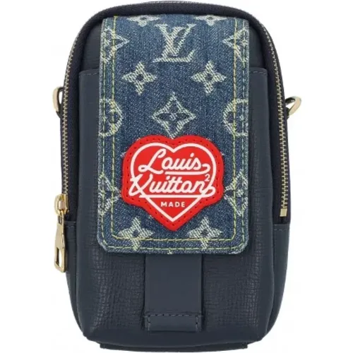 Pre-owned Denim crossbody-bags , female, Sizes: ONE SIZE - Louis Vuitton Vintage - Modalova