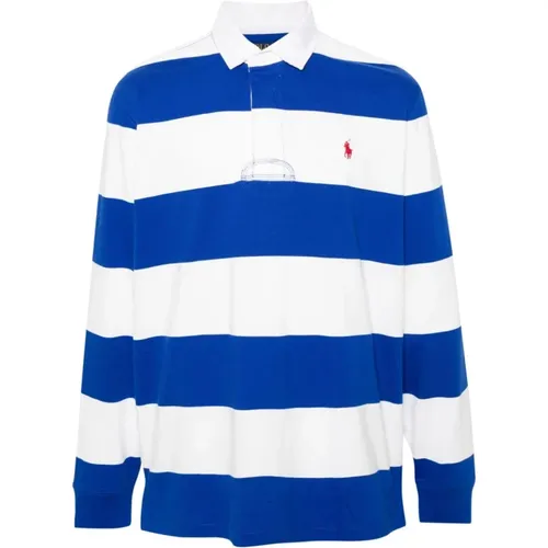 T-shirts and Polos Blue , male, Sizes: L, XL, M - Ralph Lauren - Modalova