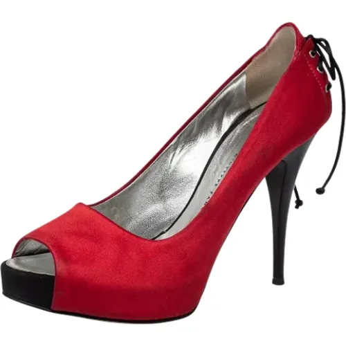 Pre-owned Satin heels , Damen, Größe: 36 EU - Giuseppe Zanotti Pre-owned - Modalova