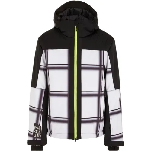 Armani Values Padded SKI Jacket , male, Sizes: M - Emporio Armani EA7 - Modalova