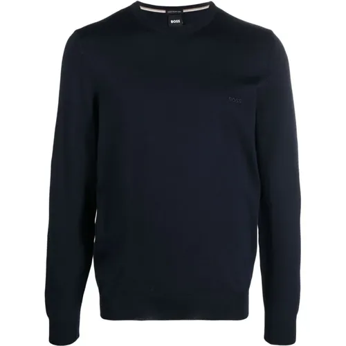 Blaue Pullover Kollektion , Herren, Größe: M - Hugo Boss - Modalova