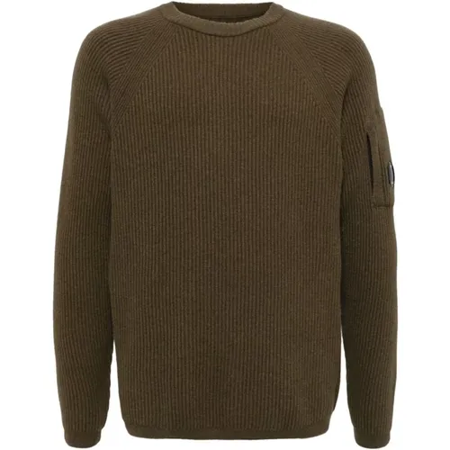 Wool Blend Knit Sweater , male, Sizes: L, XL, M - C.P. Company - Modalova