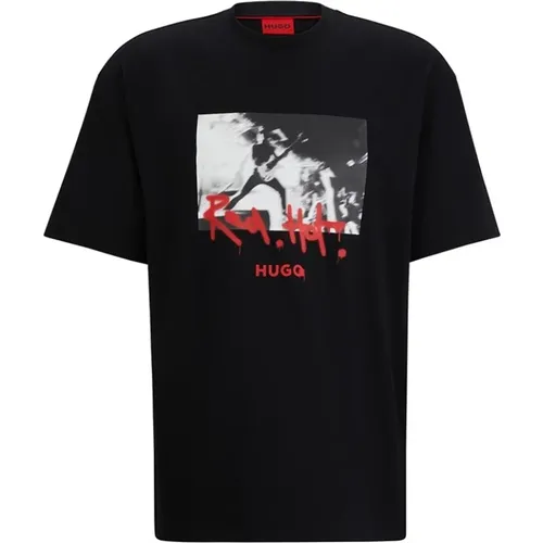 Stylish T-shirt for Men , male, Sizes: S, XL, L, M - Hugo Boss - Modalova