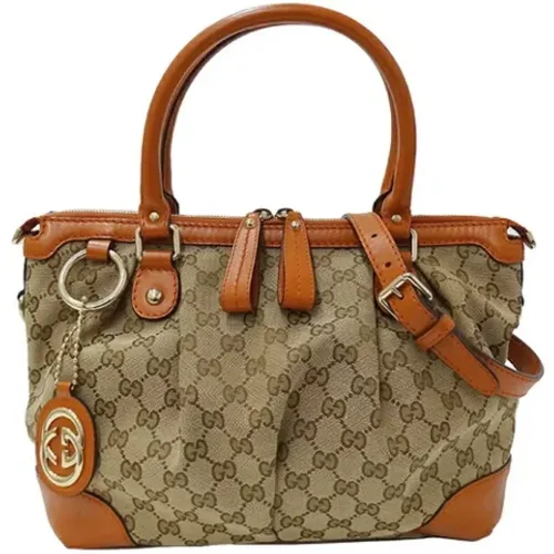 Pre-owned Leather gucci-bags , female, Sizes: ONE SIZE - Gucci Vintage - Modalova