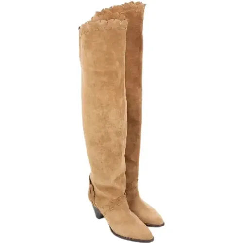 Pre-owned Suede boots , female, Sizes: 5 UK - Isabel Marant Pre-owned - Modalova