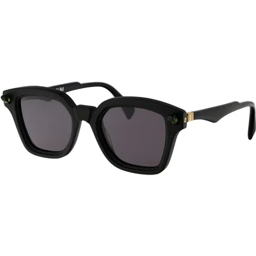 Stylish Sunglasses Maske Q3 , female, Sizes: 51 MM - Kuboraum - Modalova