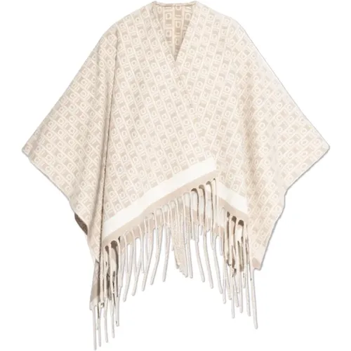 Poncho mit Monogramm - Salvatore Ferragamo - Modalova