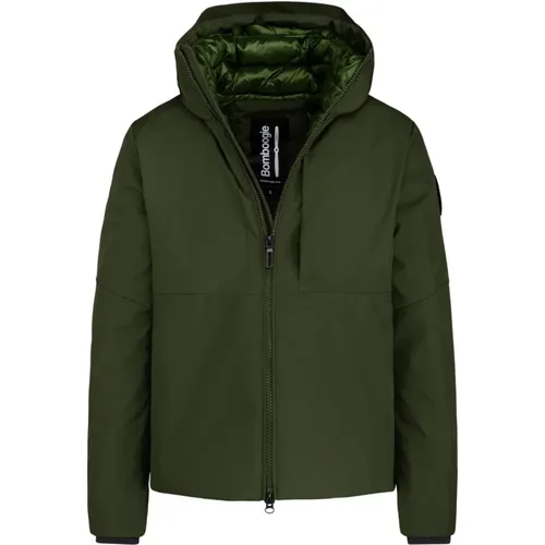 Tokyo Jacket - Water Repellent Jacket with Down Fill , male, Sizes: M - BomBoogie - Modalova