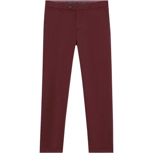 Slim Fit Baumwoll-Chinos,Kamelfarbene Stretch-Baumwoll-Chinos,Schmale Passform Baumwoll-Chinos,Militärische Stretch-Baumwoll-Chinos,Khaki-grüne Stre - Brooks Brothers - Modalova