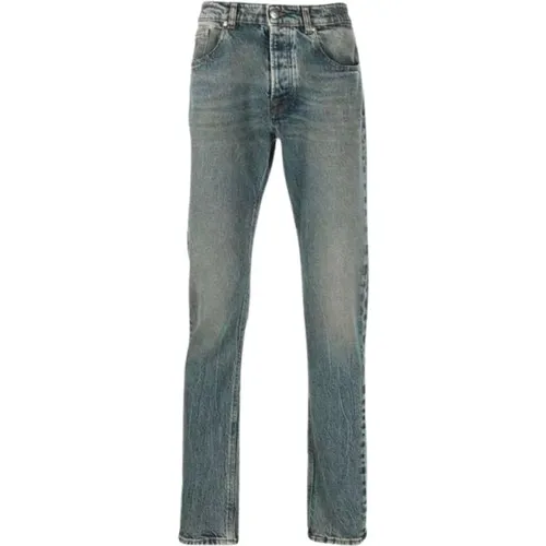 Slim-Fit Faded Jeans , Herren, Größe: W34 - John Richmond - Modalova