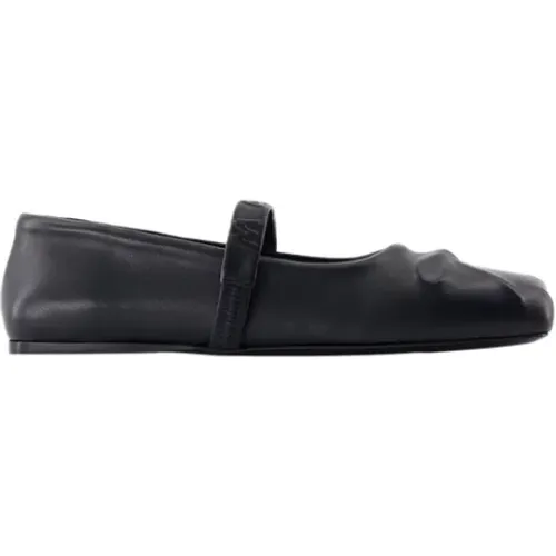 Leder flats Marni - Marni - Modalova