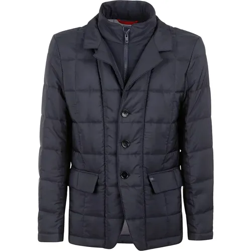 Quilted Short Coat in , male, Sizes: S - Fay - Modalova