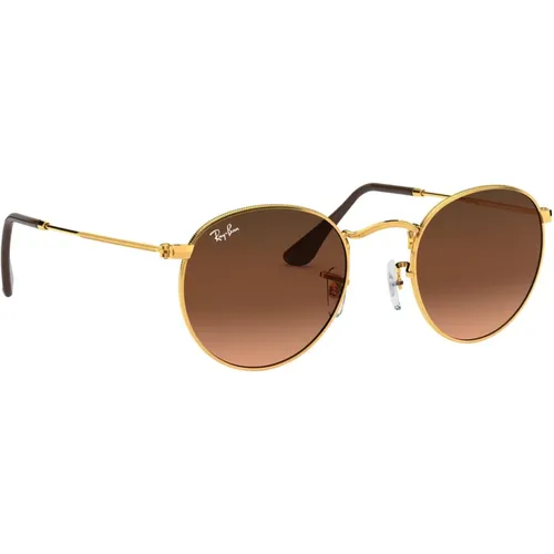 Round Metal Sunglasses Bronze Pink/ , unisex, Sizes: 50 MM - Ray-Ban - Modalova