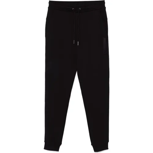 Schwarze Joggerhose mit gesticktem Logo , Herren, Größe: S - Calvin Klein - Modalova