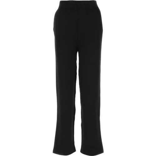 Schwarze Cashmere-Mischung Hose , Damen, Größe: M - Golden Goose - Modalova