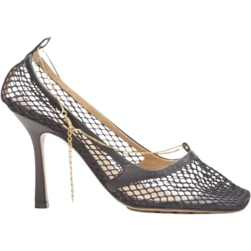 Pre-owned Mesh heels , female, Sizes: 5 1/2 UK - Bottega Veneta Vintage - Modalova