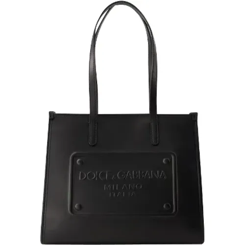 Leather totes , female, Sizes: ONE SIZE - Dolce & Gabbana - Modalova