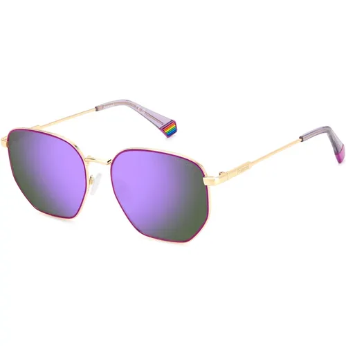 Gold Violet Sunglasses PLD 6214/S/X,Gold/Green Sunglasses PLD 6214/S/X,Gold/Pink Sunglasses - Polaroid - Modalova