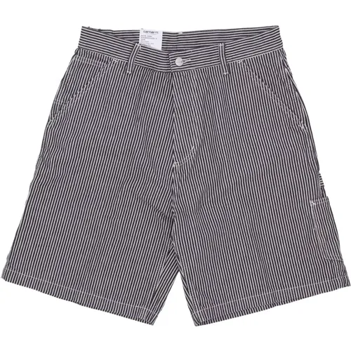 Terrel SK Short - Dunkelblau/Wachs Rinsed , Herren, Größe: S - Carhartt WIP - Modalova