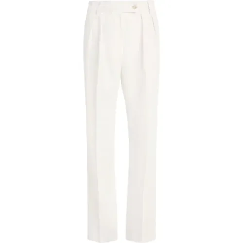 Wide Trousers , female, Sizes: M, L - Tommy Hilfiger - Modalova