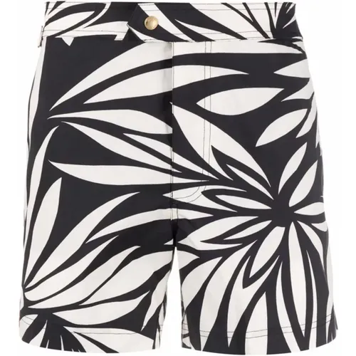 Polyester Shorts Ss22 , male, Sizes: L - Tom Ford - Modalova