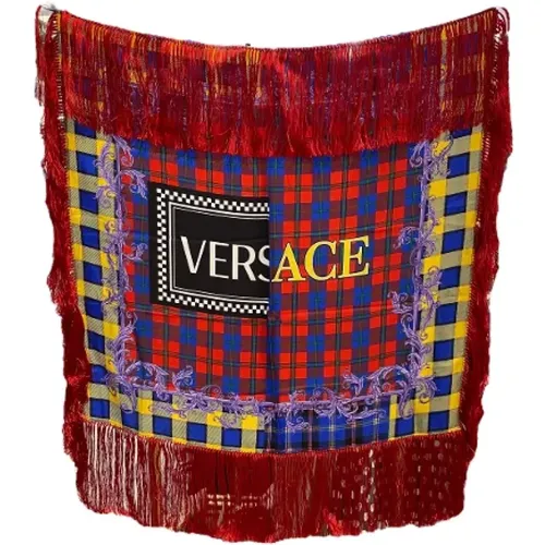 Pre-owned Fabric scarves , female, Sizes: ONE SIZE - Versace Pre-owned - Modalova