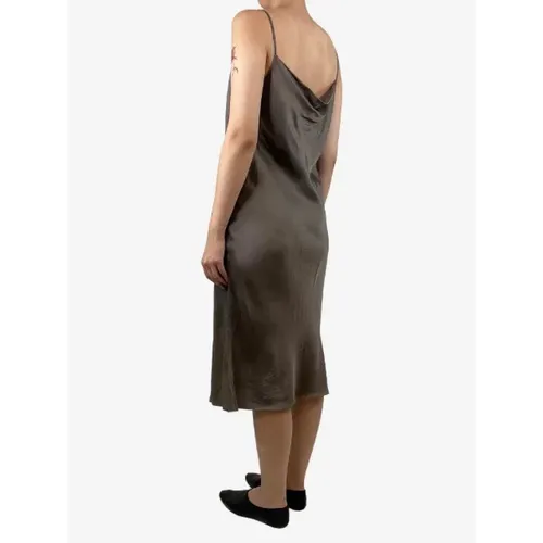 Pre-owned Viscose dresses , female, Sizes: L - Dries van Noten Pre-owned - Modalova