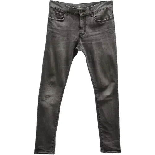 Pre-owned Cotton jeans , female, Sizes: L - Saint Laurent Vintage - Modalova