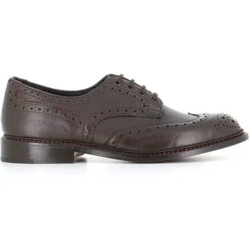 Dark Leather Shoes , male, Sizes: 11 UK, 7 1/2 UK, 9 UK - Tricker's - Modalova
