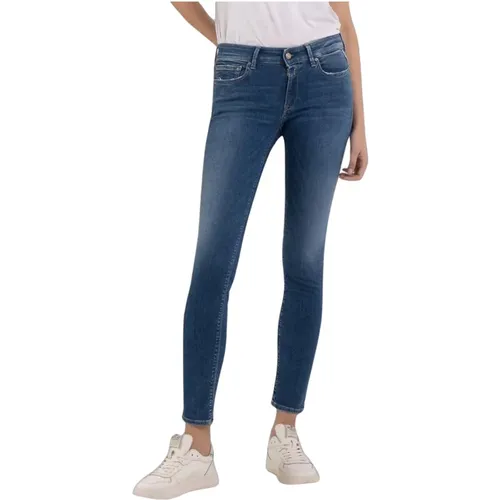 Skinny Jeans , Damen, Größe: W30 L30 - Replay - Modalova