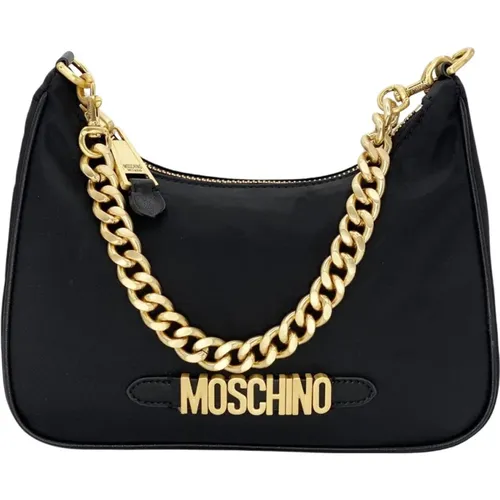 Logo Letters Shoulder Bag , female, Sizes: ONE SIZE - Moschino - Modalova