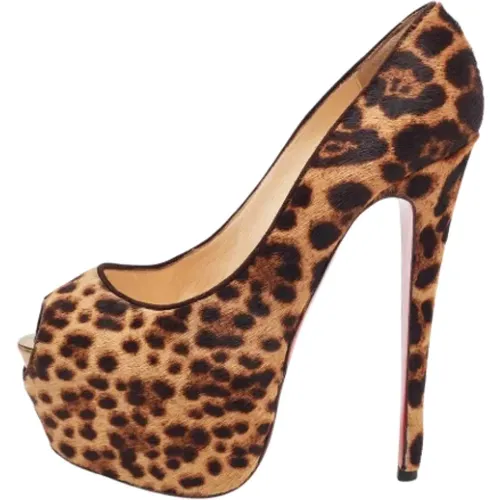 Pre-owned Stoff heels , Damen, Größe: 39 EU - Christian Louboutin Pre-owned - Modalova