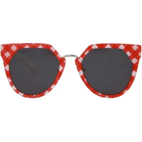 Pre-owned Fabric sunglasses , female, Sizes: ONE SIZE - Alexander McQueen Pre-owned - Modalova