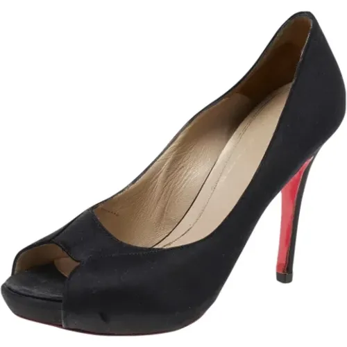 Pre-owned Satin heels , female, Sizes: 3 UK - Alexander McQueen Pre-owned - Modalova