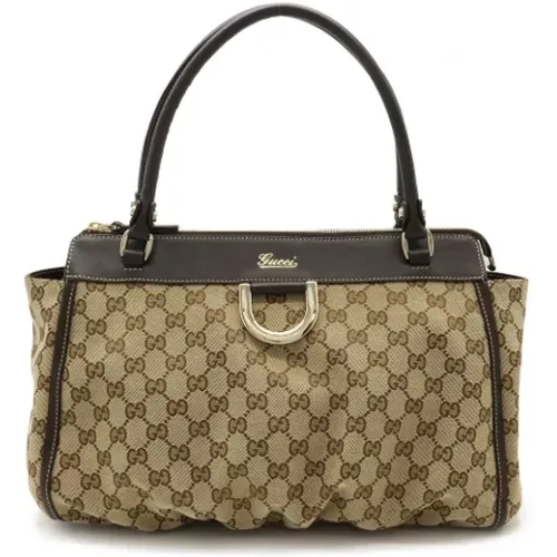 Pre-owned Canvas gucci-bags , female, Sizes: ONE SIZE - Gucci Vintage - Modalova