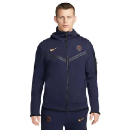 Tech Fleece Windrunner in Dunkelblau , Herren, Größe: 2XL - Nike - Modalova